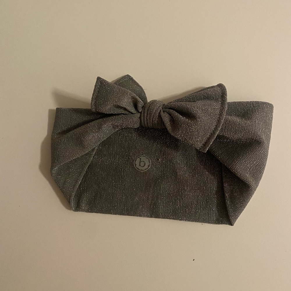 Baby Bling Bow - Silver